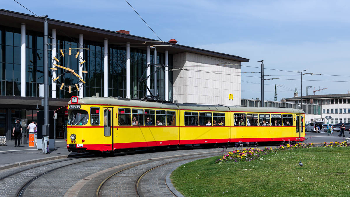WSB 244 (Typ GT-D) Hauptbahnhof West, Würzburg