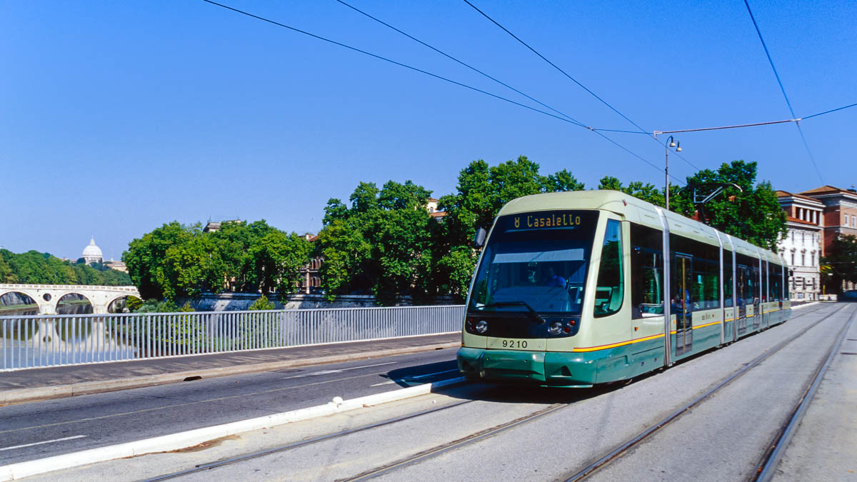 ATAC 9210 (Typ Cityway) Ponte Garibaldi, Rom