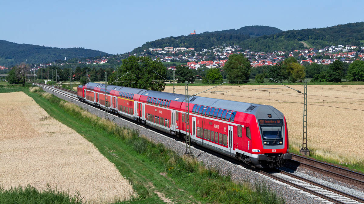 DB Dosto-Steuerwagen Heddesheim