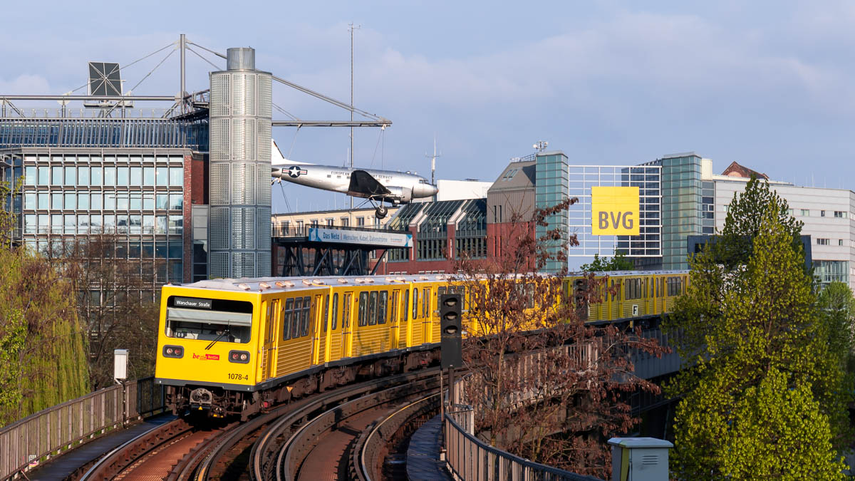 BVG 1078 (Typ GI/1E) Möckernbrücke, Berlin