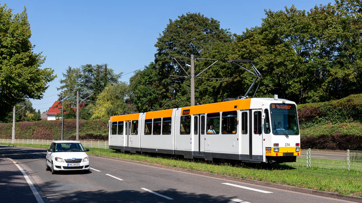 MVG 274 (Typ M8C) Carl-Zeiss-Straße, Mainz