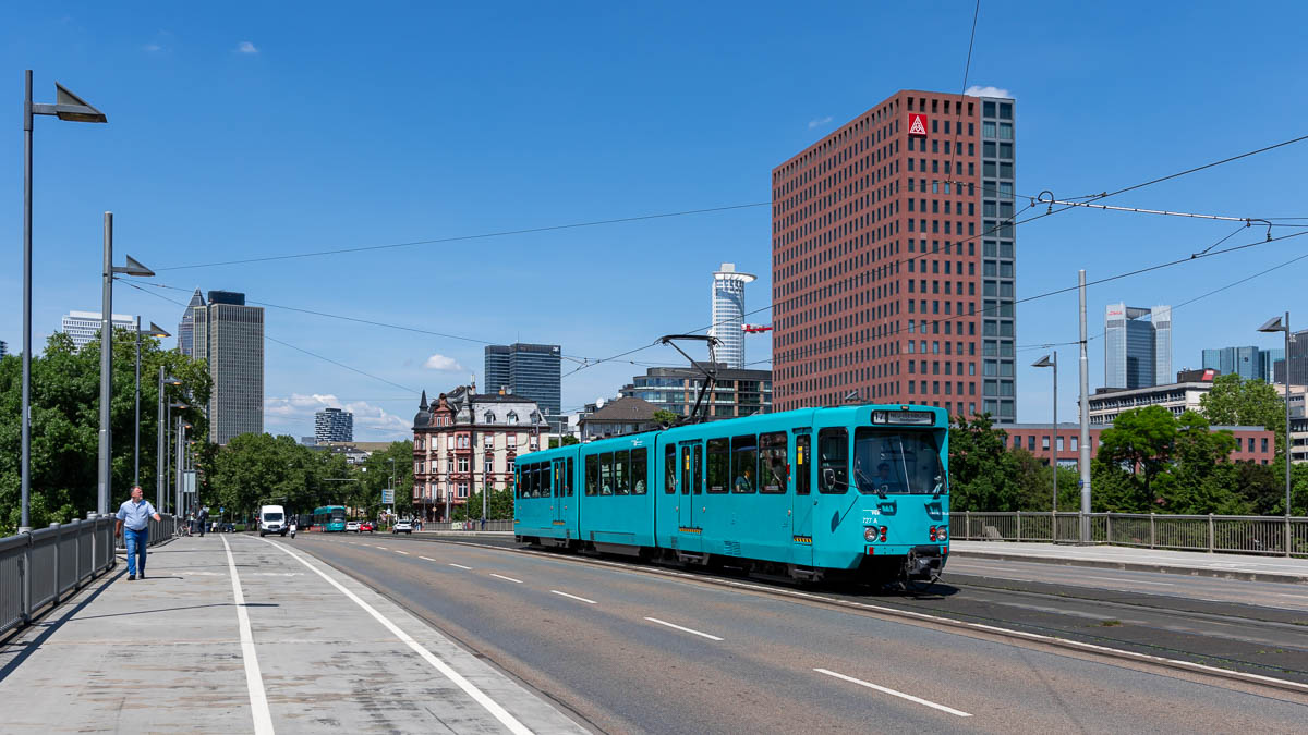 VGF 727 (Typ Pt) Friedensbrücke, Frankfurt a.M.