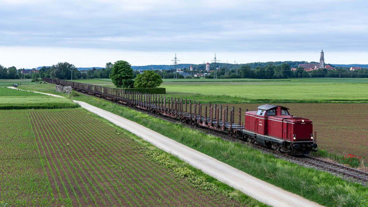 BYB 212 100 (V100 2100) Baldingen, Nördlingen