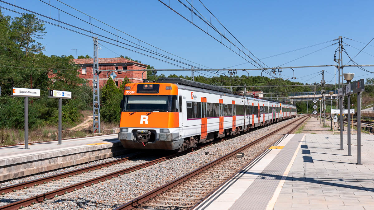 RENFE 447 350 Maçanet-Massanes