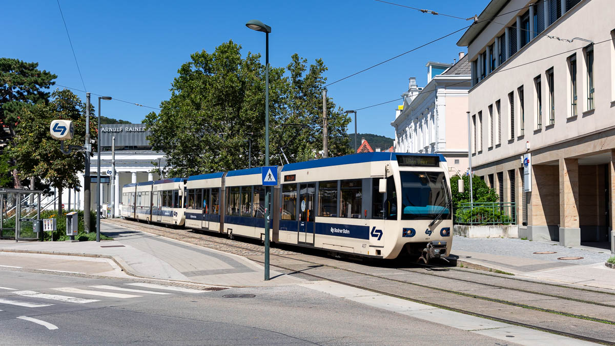 WLB 407 (TW400) Josefsplatz, Baden bei Wien