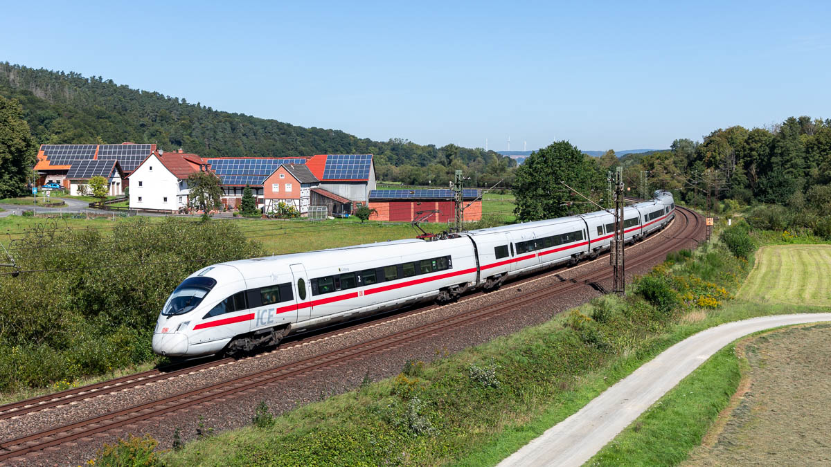 DB 411 076 (ICE-T) Hermannspiegel, Haunetal