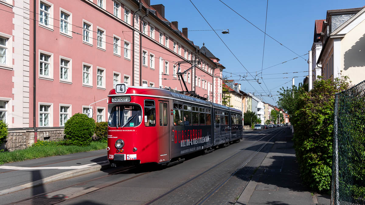 WSB 238 (Typ GT-D) Fechenbachstraße, Würzburg