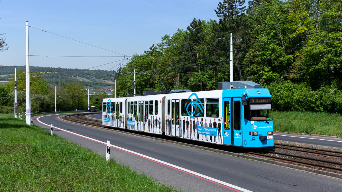 WSB 202 (Typ GT-E) Berner Straße, Würzburg