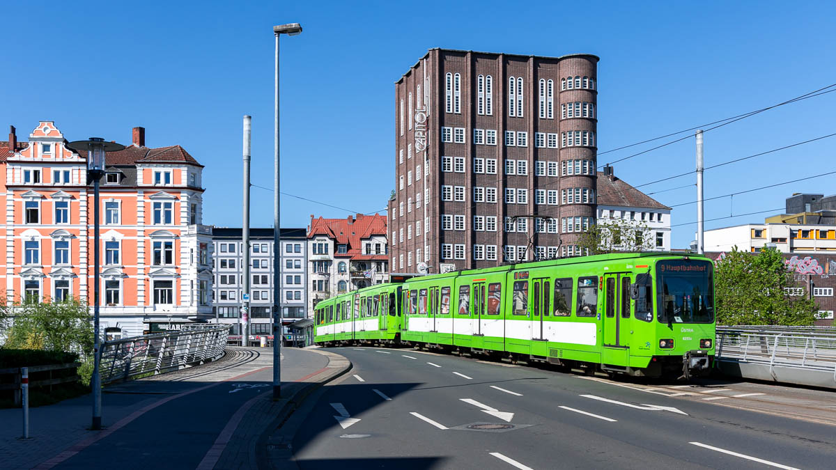 ÜSTRA 6255 (TW6000) Schwarzer Bär, Hannover