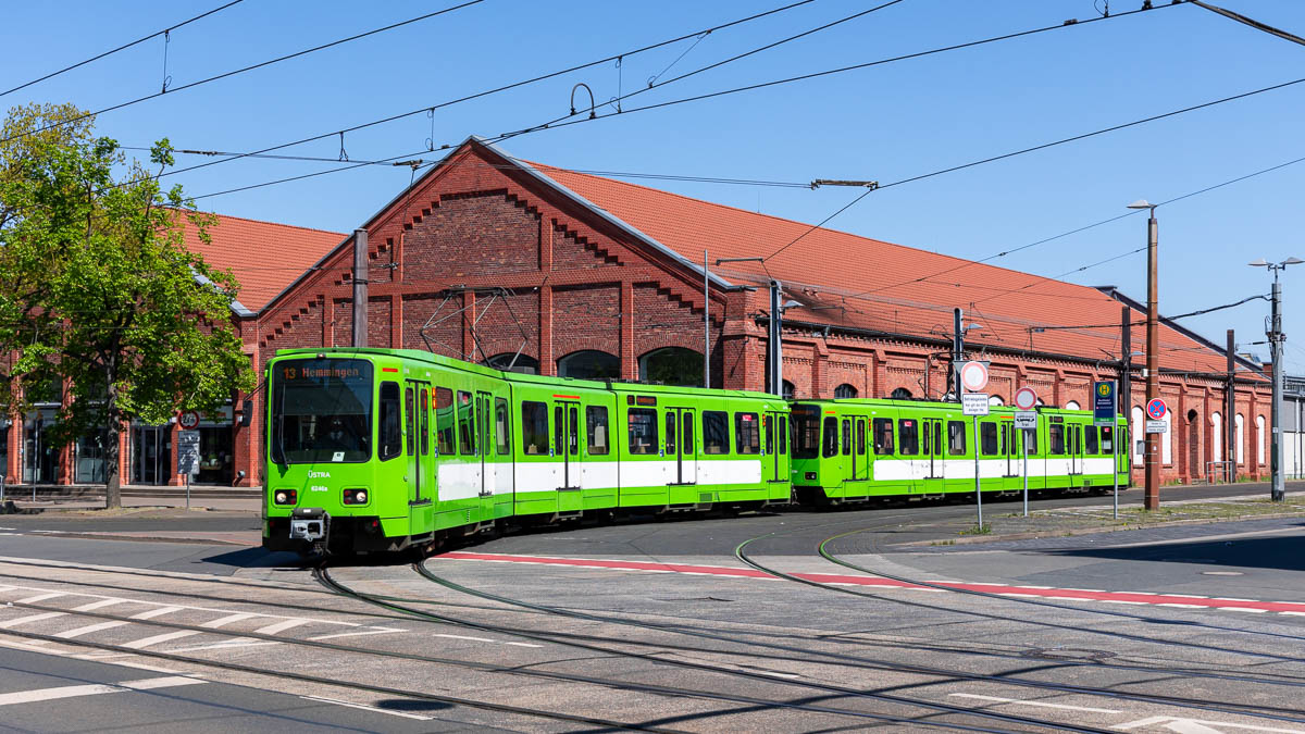 ÜSTRA 6246 (TW6000) Buchholz/Betriebshof, Hannover