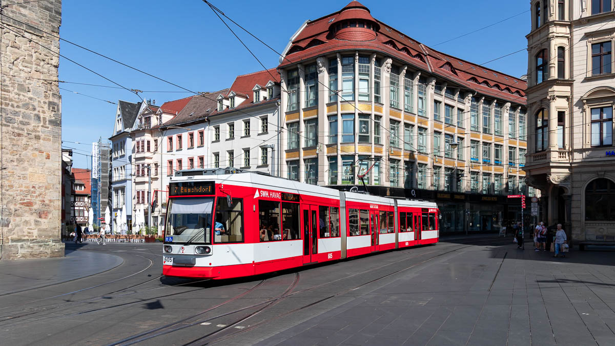 HAVAG 605 (Typ MGT6D) Marktplatz, Halle(Saale)