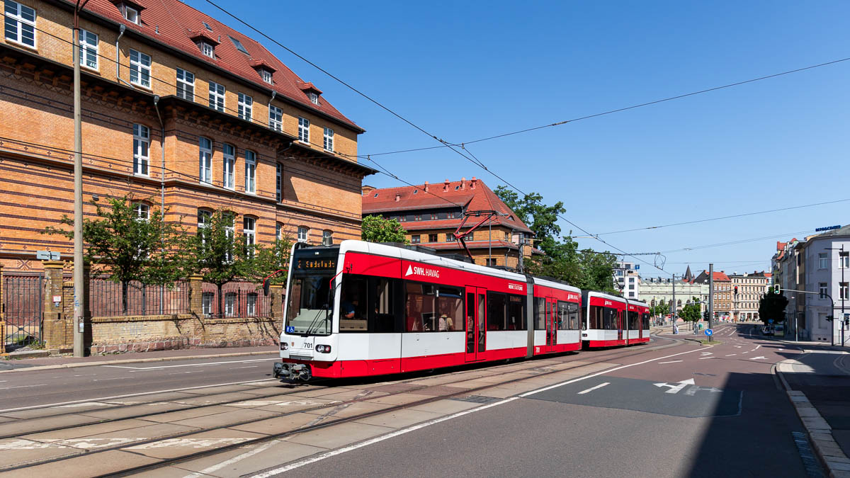 HAVAG 701 (Typ MGT-K) Magdeburger Str., Halle(Saale)