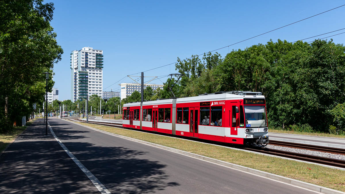HAVAG 605 (Typ MGT6D) Mansfelder Straße, Halle(Saale)