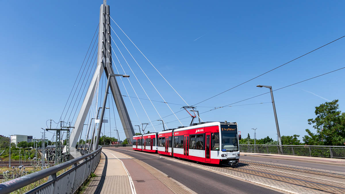 HAVAG 661 (Typ MGT-K) Berliner Brücke, Halle(Saale)