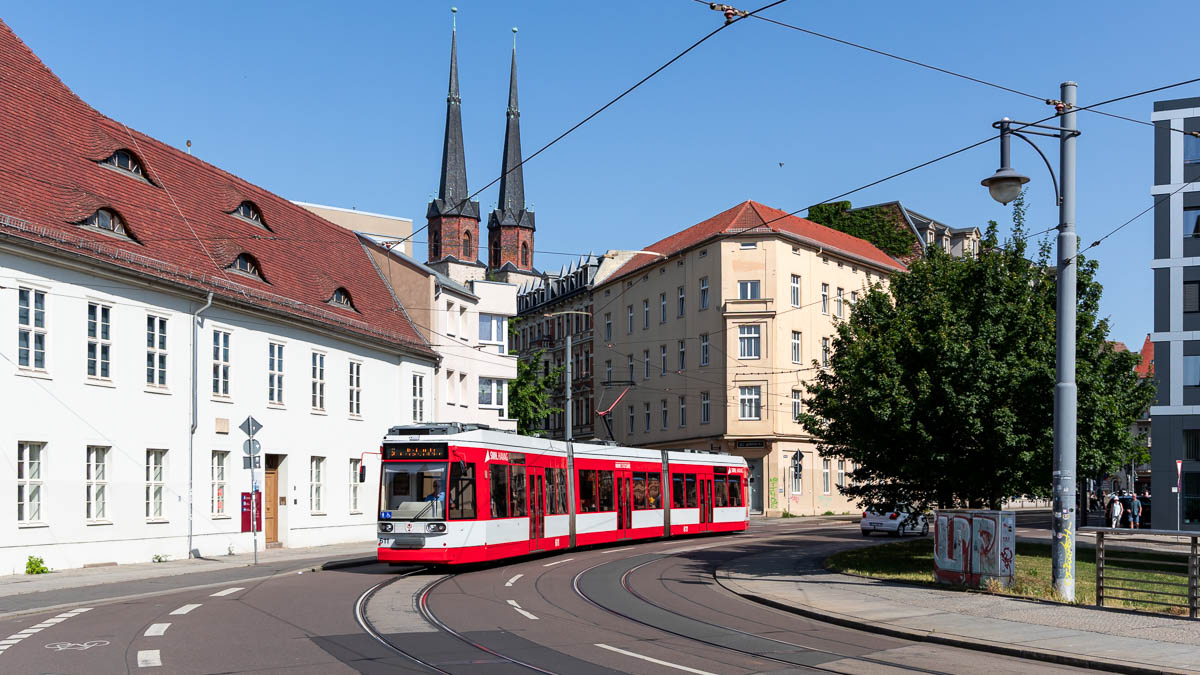 HAVAG 611 (Typ MGT6D) Hallorenring, Halle(Saale)