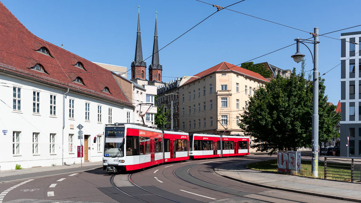 HAVAG 672 (Typ MGT-K) Hallorenring, Halle(Saale)
