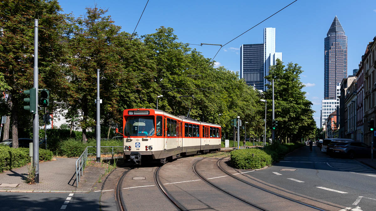 VGF 148 (Typ Pt) Nauheimer Str., Frankfurt a.M.