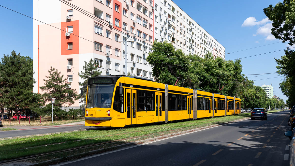 BKV 2022 (Typ Combino) Bikás park, Budapest