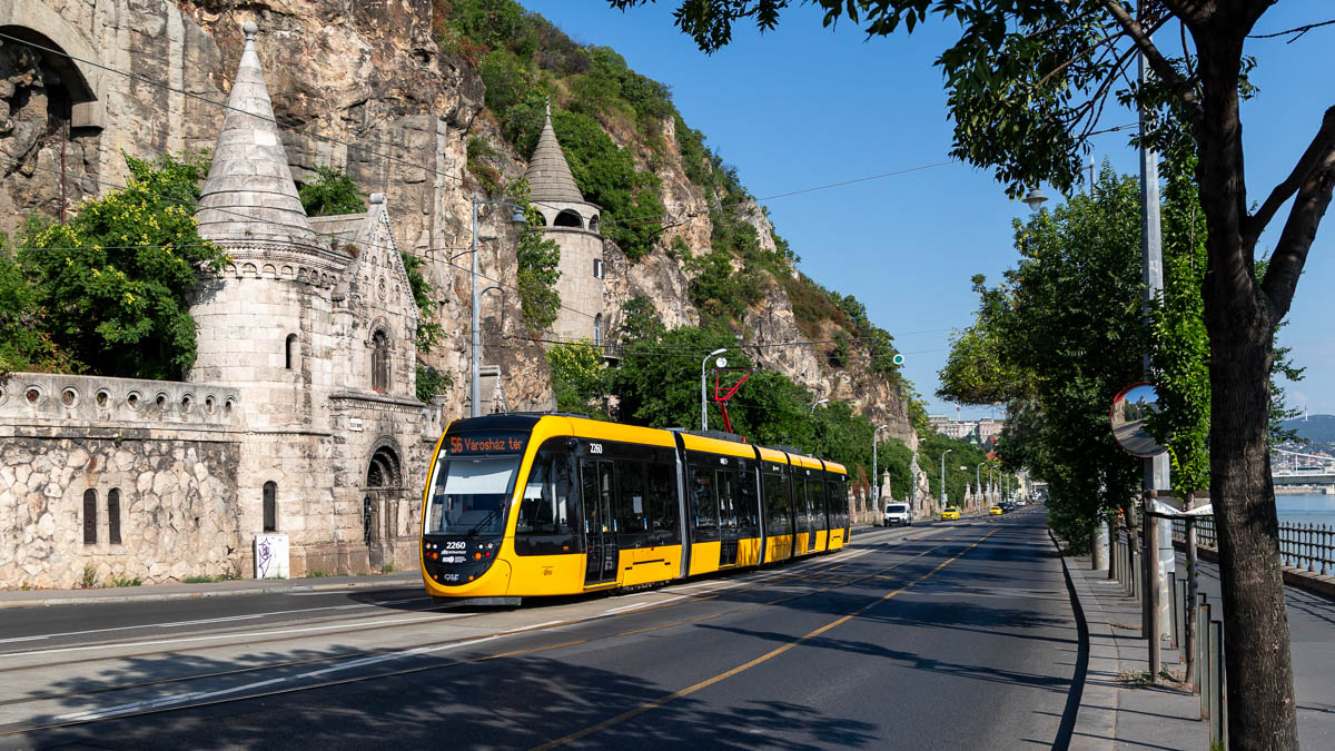 BKV 2260 (Typ CAF) Gellért Hill Cave, Budapest