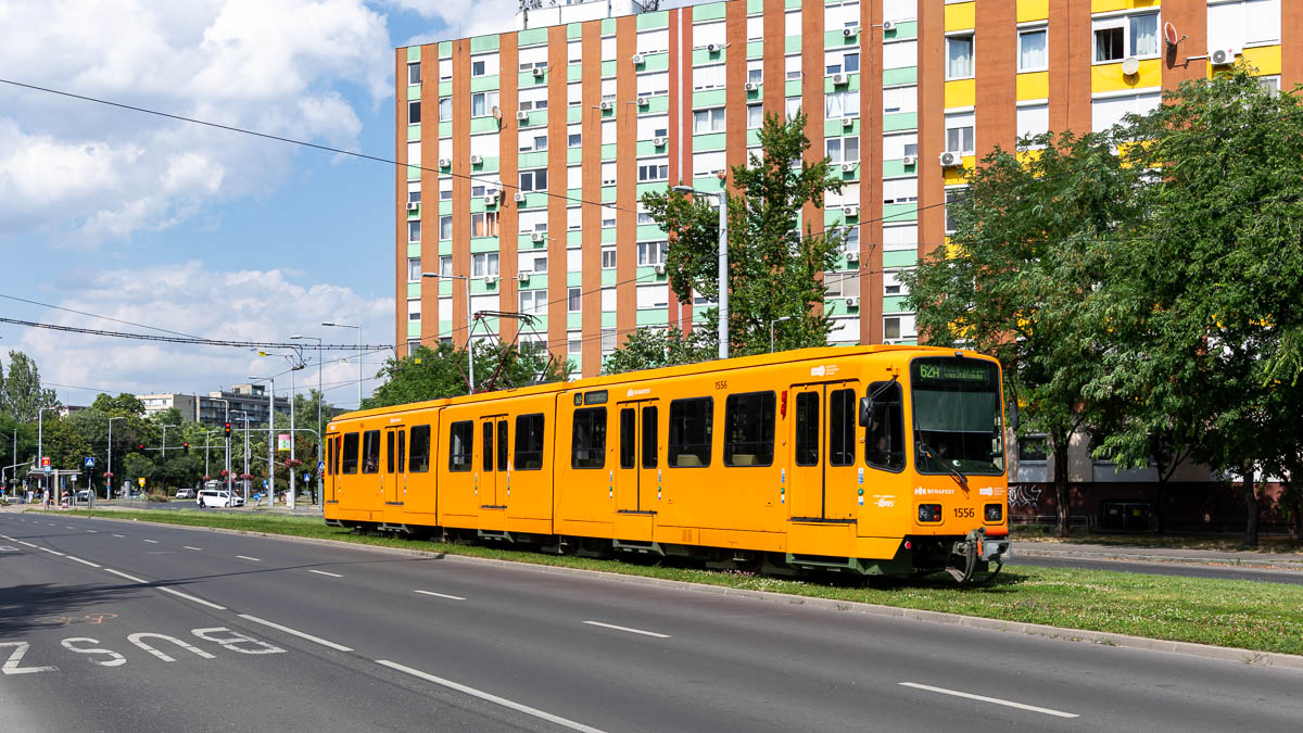 BKV 1556 (Typ TW6000) Szent László tér, Budapest