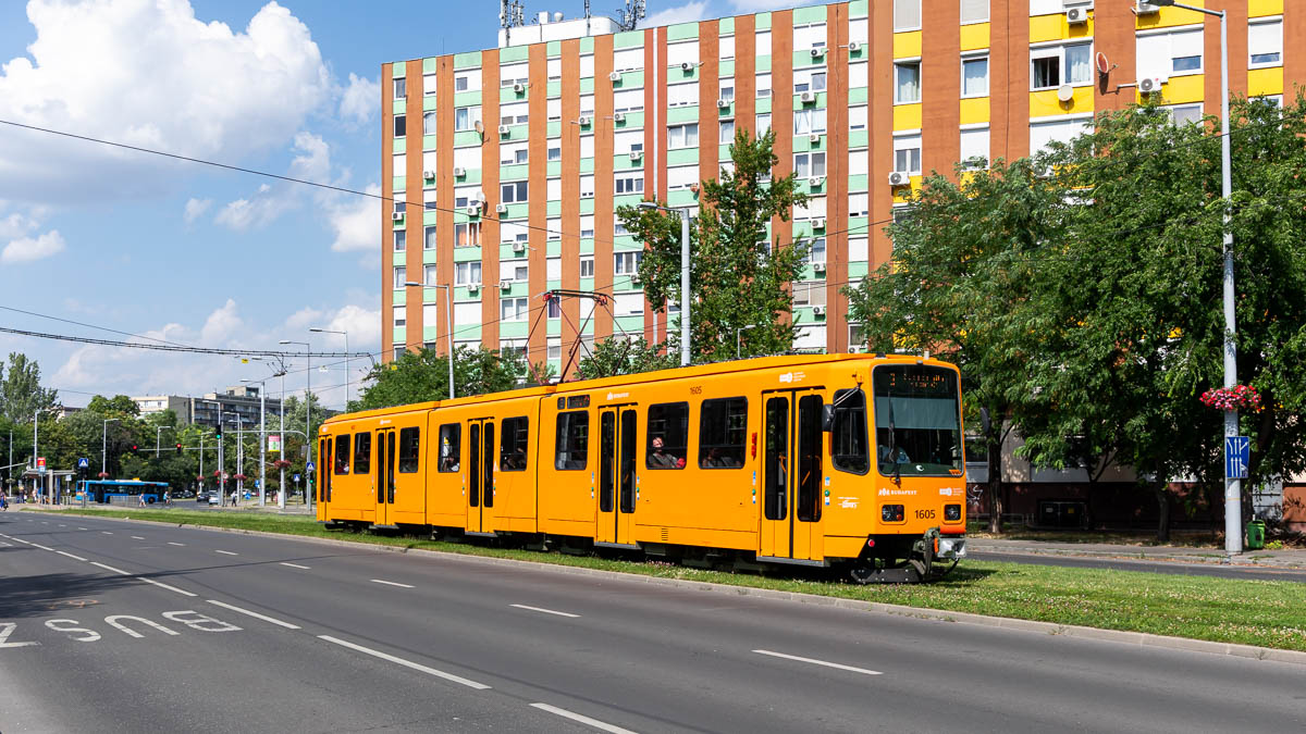 BKV 1605 (Typ TW6000) Szent László tér, Budapest
