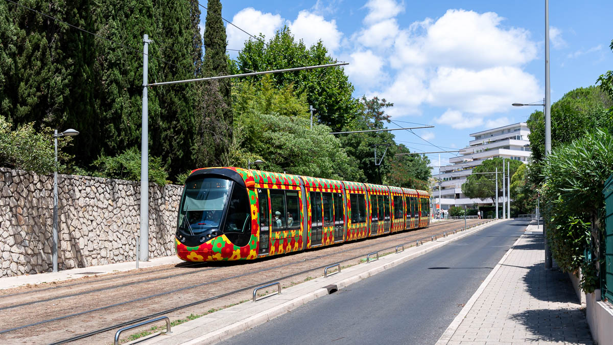 TaM 2094 (Typ Citadis) Croix d'Argent, Montpellier