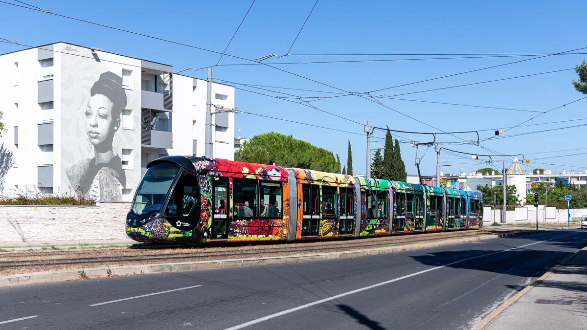 TaM 2077 (Typ Citadis) Pergola, Montpellier