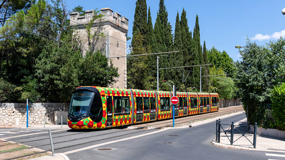 TaM 2094 (Typ Citadis) Croix d'Argent, Montpellier