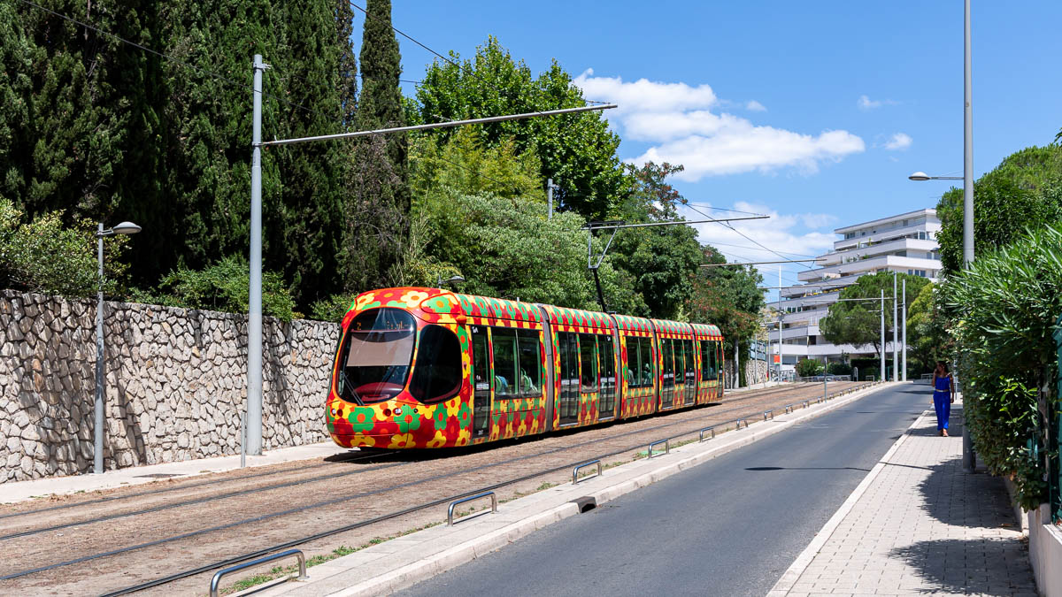TaM 2057 (Typ Citadis) Croix d'Argent, Montpellier
