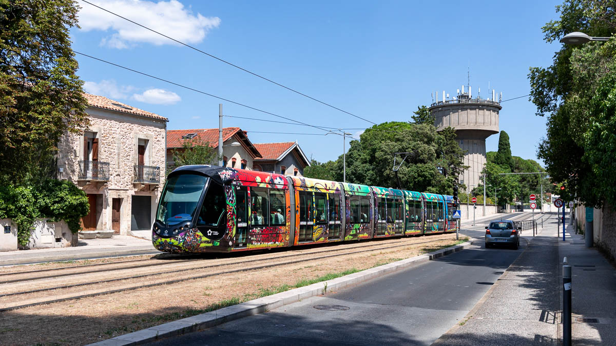 TaM 2082 (Typ Citadis) Astruc, Montpellier