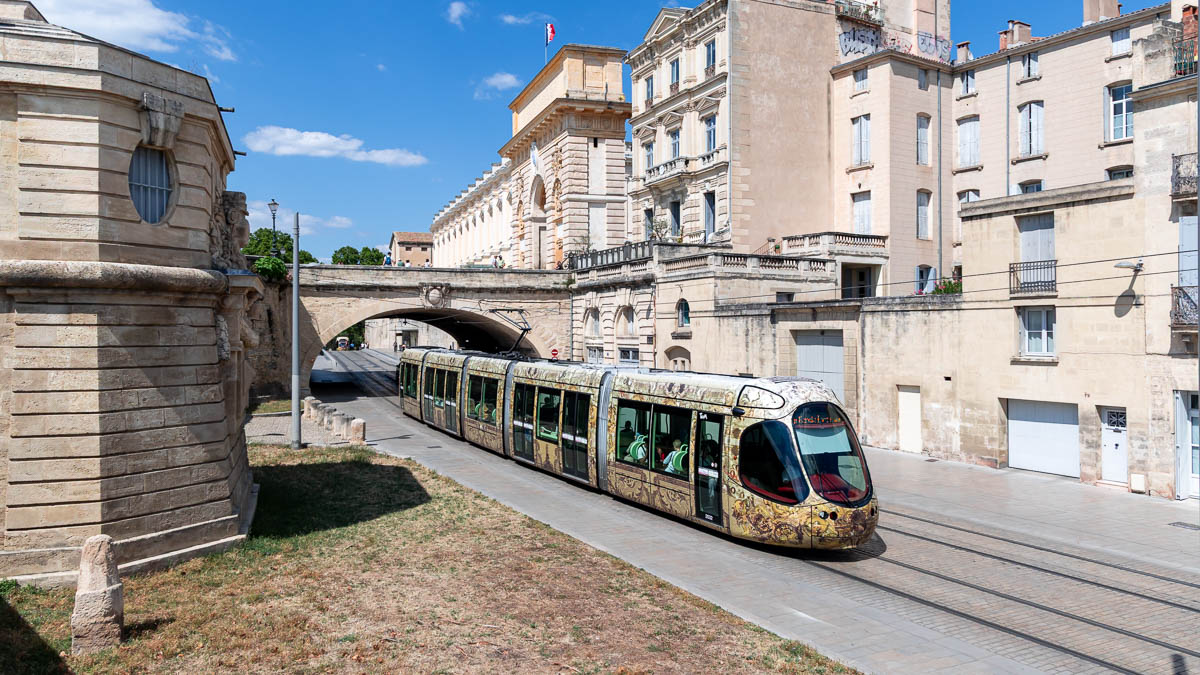 TaM 2032 (Typ Citadis) Arc de Triomphe, Montpellier