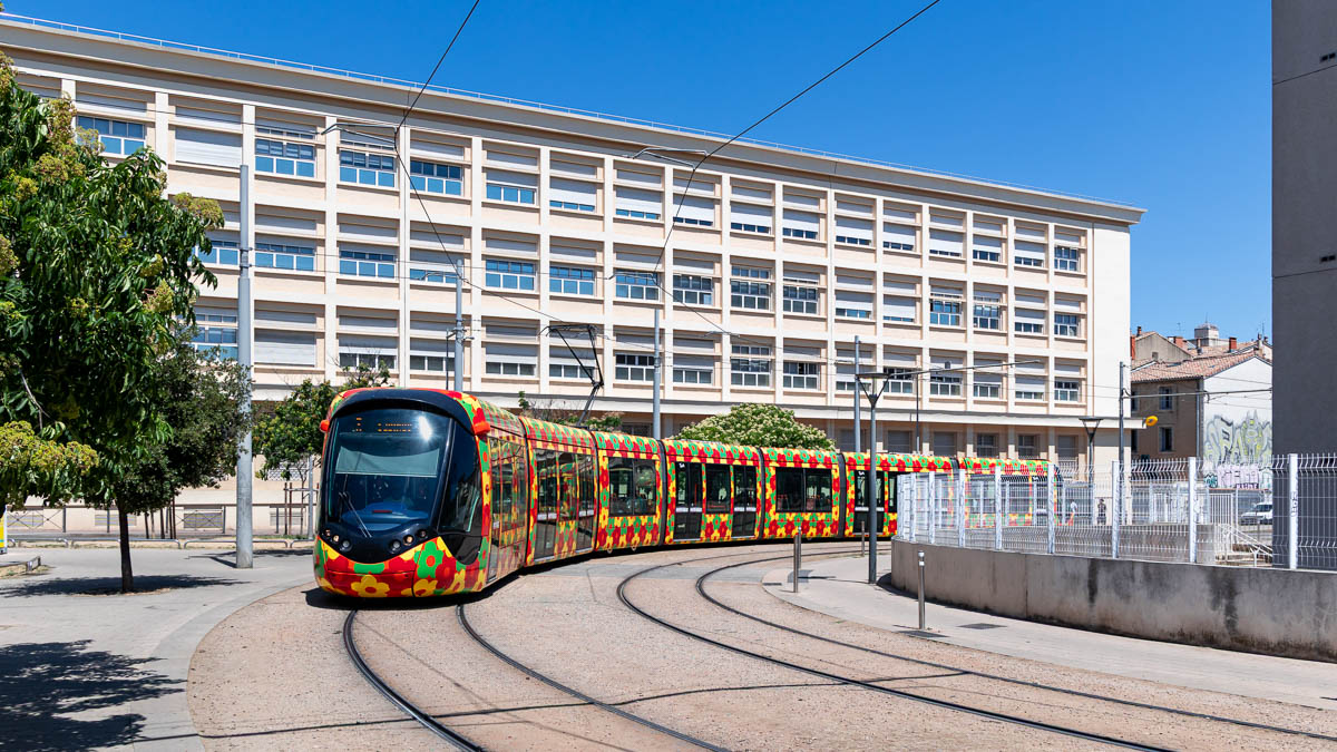 TaM 2095 (Typ Citadis) Rondelet, Montpellier