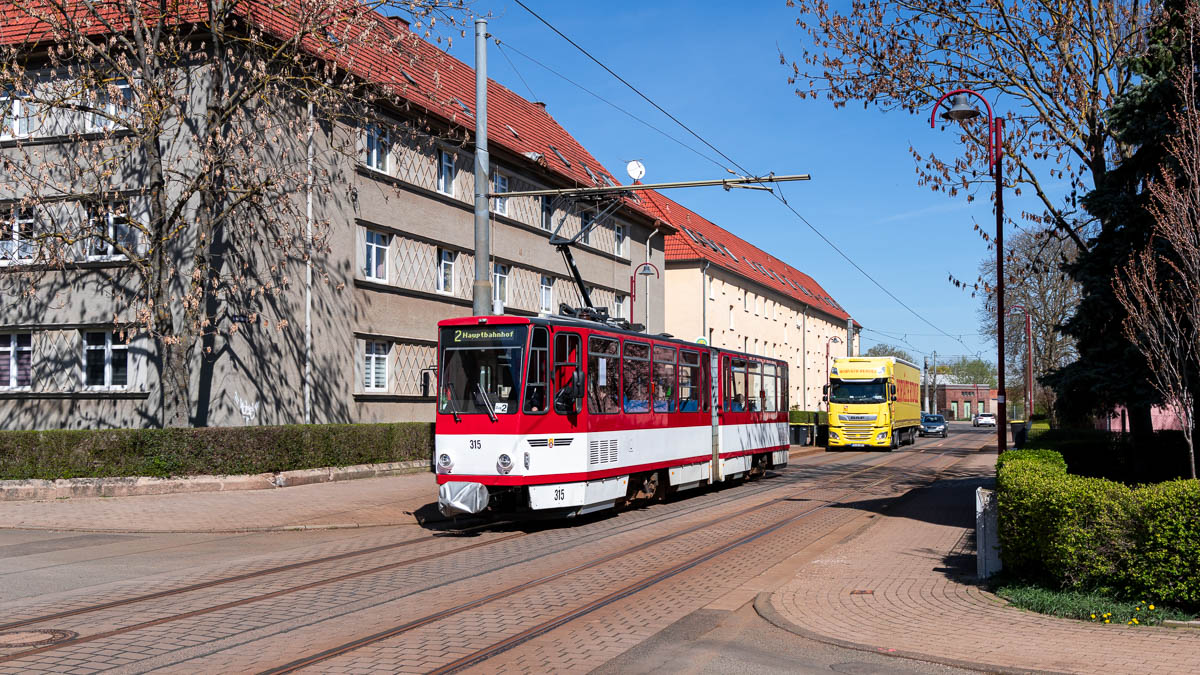 TWSB 315 (Typ KT4DC) Leinefelder Straße, Gotha