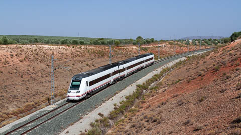 Bahn in Spanien